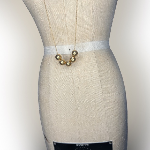 Remember the 80’s?  80s style gold color beads - Picture 3 of 3